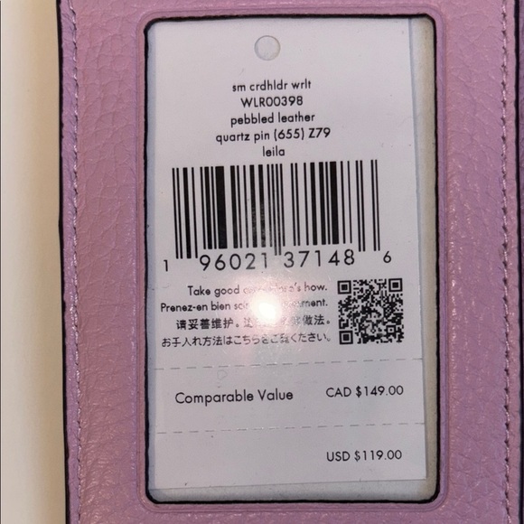 ♠️ Kate Spade Light Purple Wristlet ♠️ - Picture 4 of 4